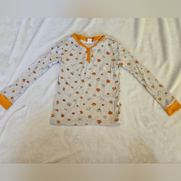 Autumn Pajama Set | Size 5 | Pumpkins | Leaves | Fall | PJs | LC Lauren Conrad - Picture 2 of 7